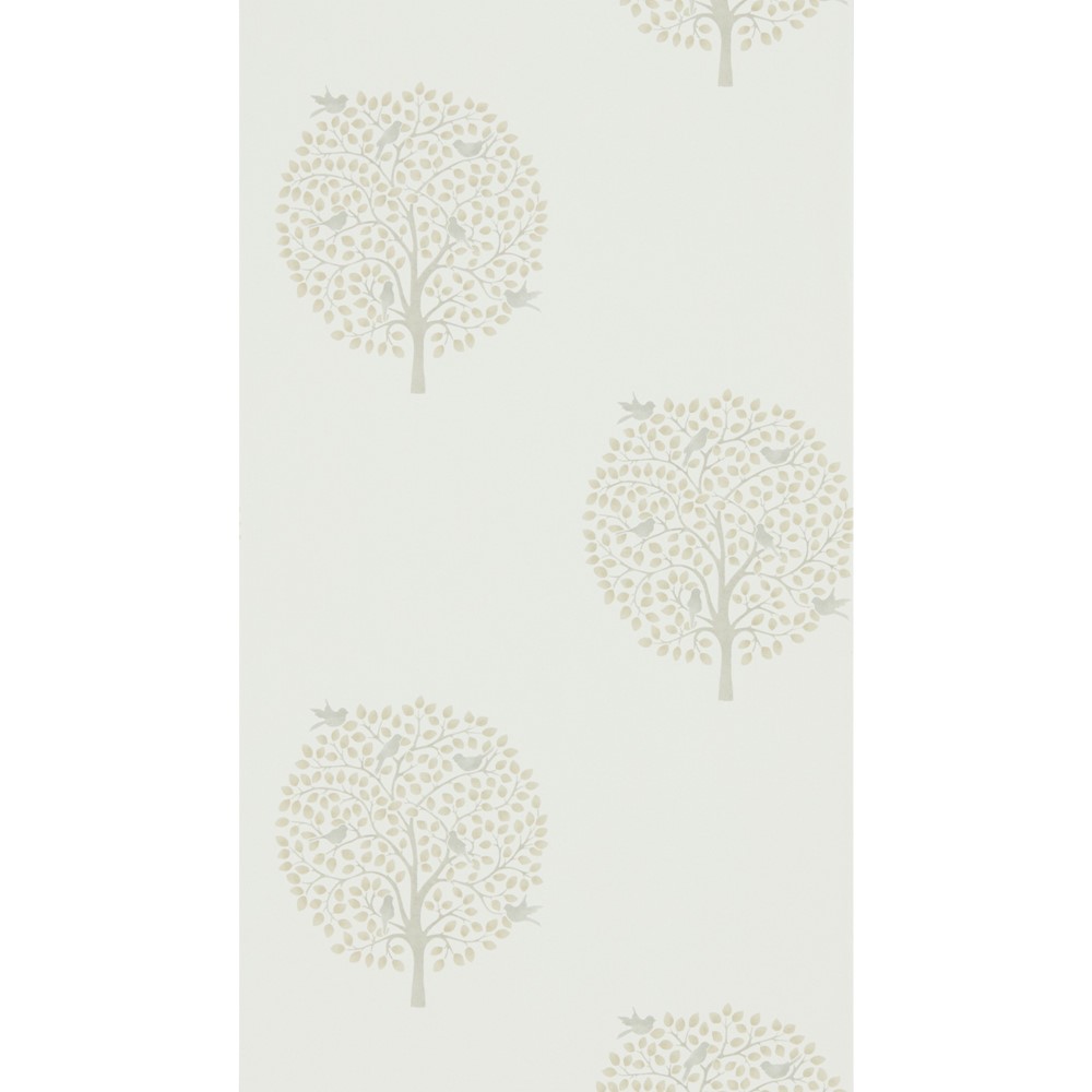 Bay Tree Wallpaper 216362 by Sanderson in Linen Dove